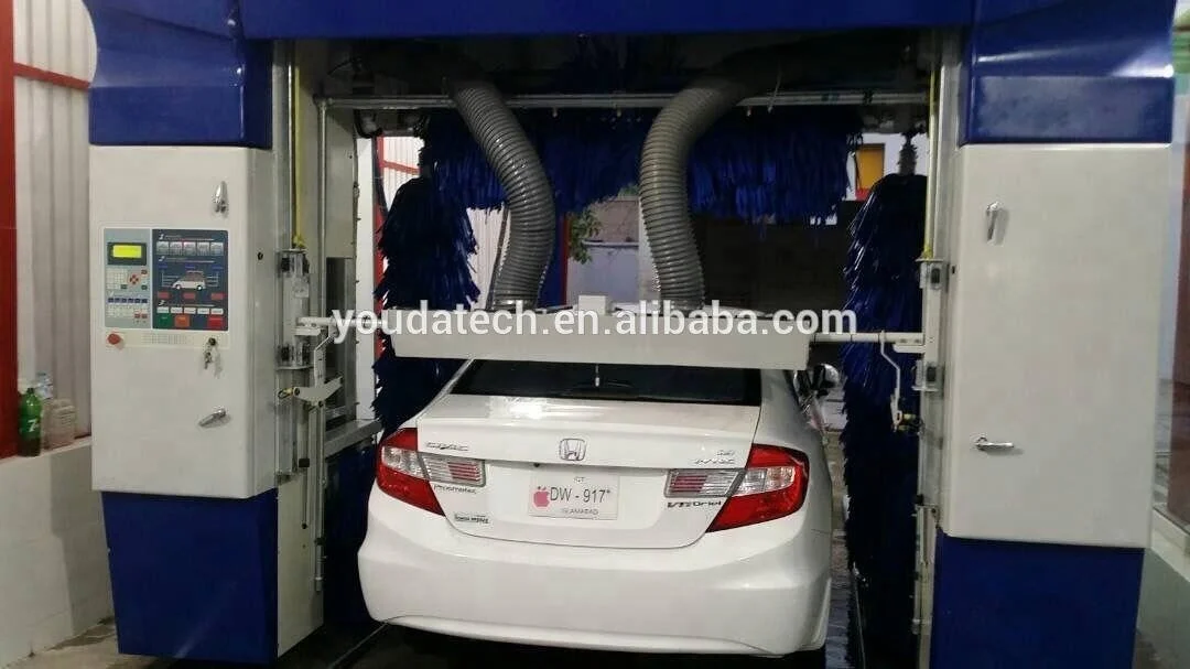 car wash, YOUDA automatic roll over car wash machine with 5 brushes