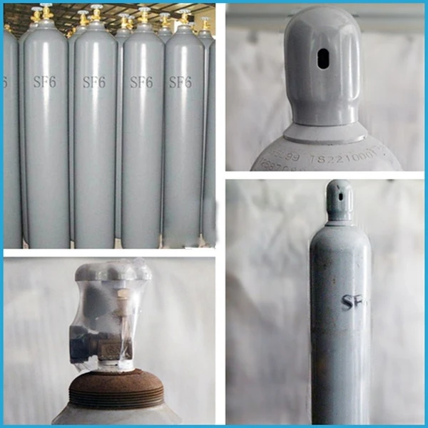 40l High Pressure Seamless Steel Sf6 Gas Cylinder With High Purity 99. ...