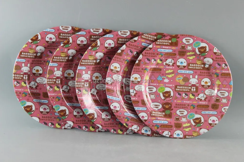 Custom Made Melamine Plate And Dish Set