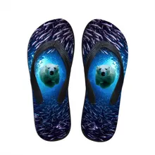 New 2015 Famous Brand Casual Men Sandals Slippers Soft Flat 3D Animal Beach Flip Flops Summer Outdoor Shoes Male Free Shipping