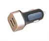 Aluminum car charger 2.4A+2.4A, total 5V4.8A for dual USB port, quick charge Apple iPhone Samsung smart phone Tablet PC