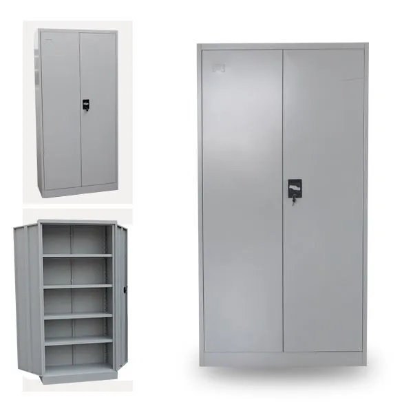 Second Hand Steel Furniture High Quality 2 Swing Door Steel Cupboard ...