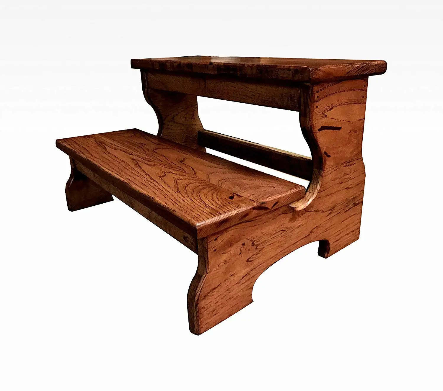 Wood Bed Step Stool Find Deals On Line At Get Quotations Two Step Stool 20 In Espresso By Cw Furniture Rustic Wood Wooden