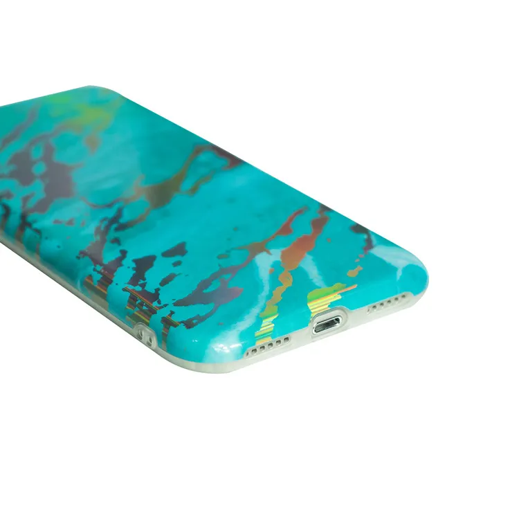 Stamping Silver Chrome Granite Phone Case for iPhone Xs Max Xr , for iPhone X Case Marble