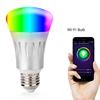 Home smart wifi control intelligent led bulb light E27 with RGB color changing