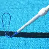 Convenient and efficient life-saving hook and pole used for swimming pool