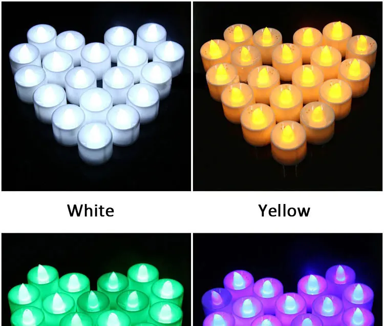 New Rechargeable Mini Led Tea Light Candles Cheap Led Tealight Candle