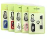 Pod system Lanyard blister kit Anti dust silicone cap with Vape Ring holder vape pods carry on kit for juu zero myle pen