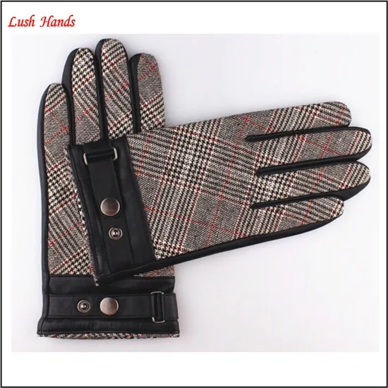 Men's fashion dressing leather gloves hand gloves manufacturers in china
