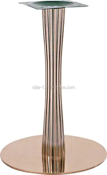 Chromed Dining Table Base Rose Gold For Dj Ls045 Chromed Dining Table Base Rose Gold For Dj Ls045