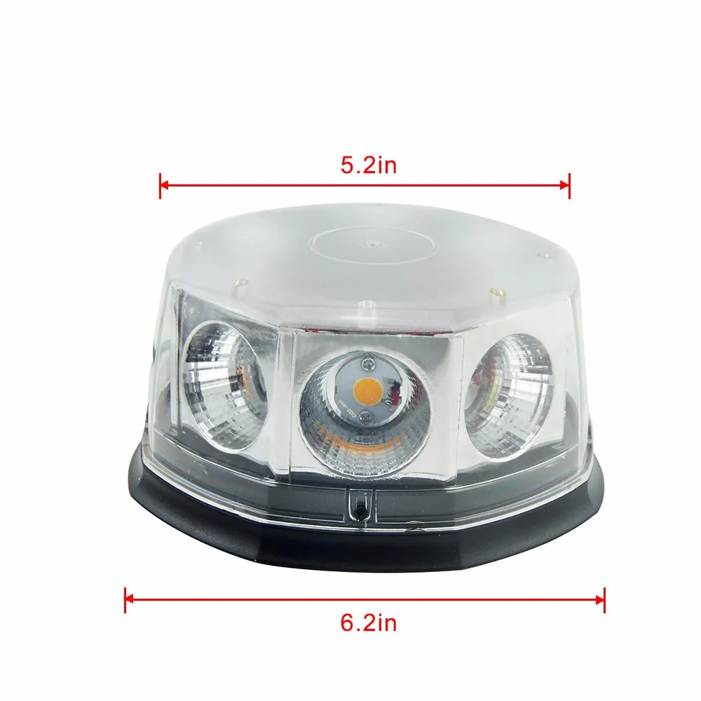 Dc 12v 24v Police Ambulance Fire Warning Rechargeable Strobe Led Light ...