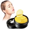 24k gold eye patches for Eye Bag, Dark Circles, Fine Lines | Anti Aging Crystal Eye Patch Mask Firm & Smooth Skin | 60 Pcs