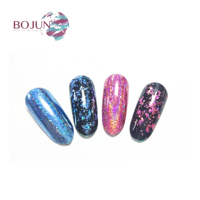 2018 Hot selling glitter powder galaxy dust high quality spectraflair holographic pigment for nail art holo powder for car paint
