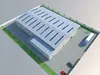 Low Cost Industrial Shed Designs Steel Structure Building 3D Warehouse