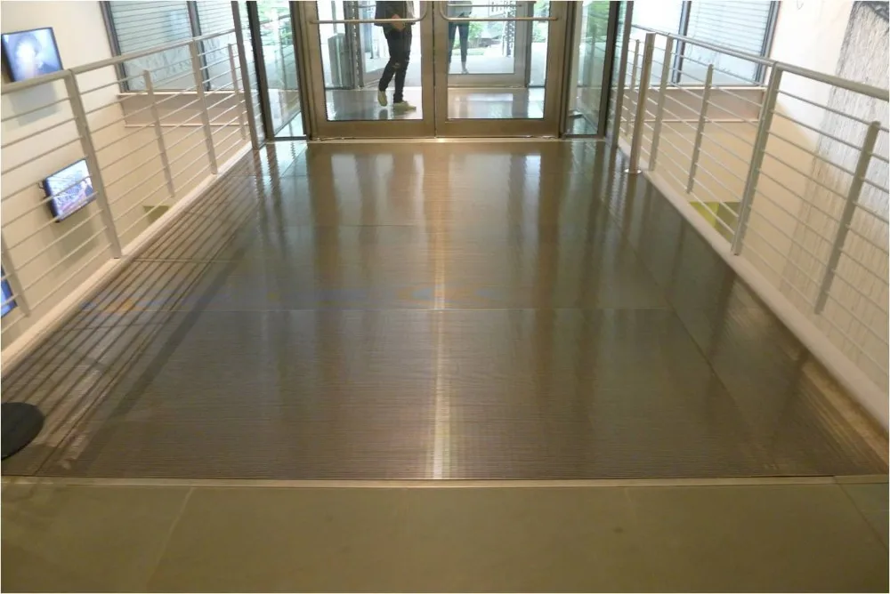 entrance floor grids