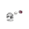 new design finger ring stainless steel interchangeable ring
