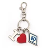 Alternative different design your own custom advertising keychain