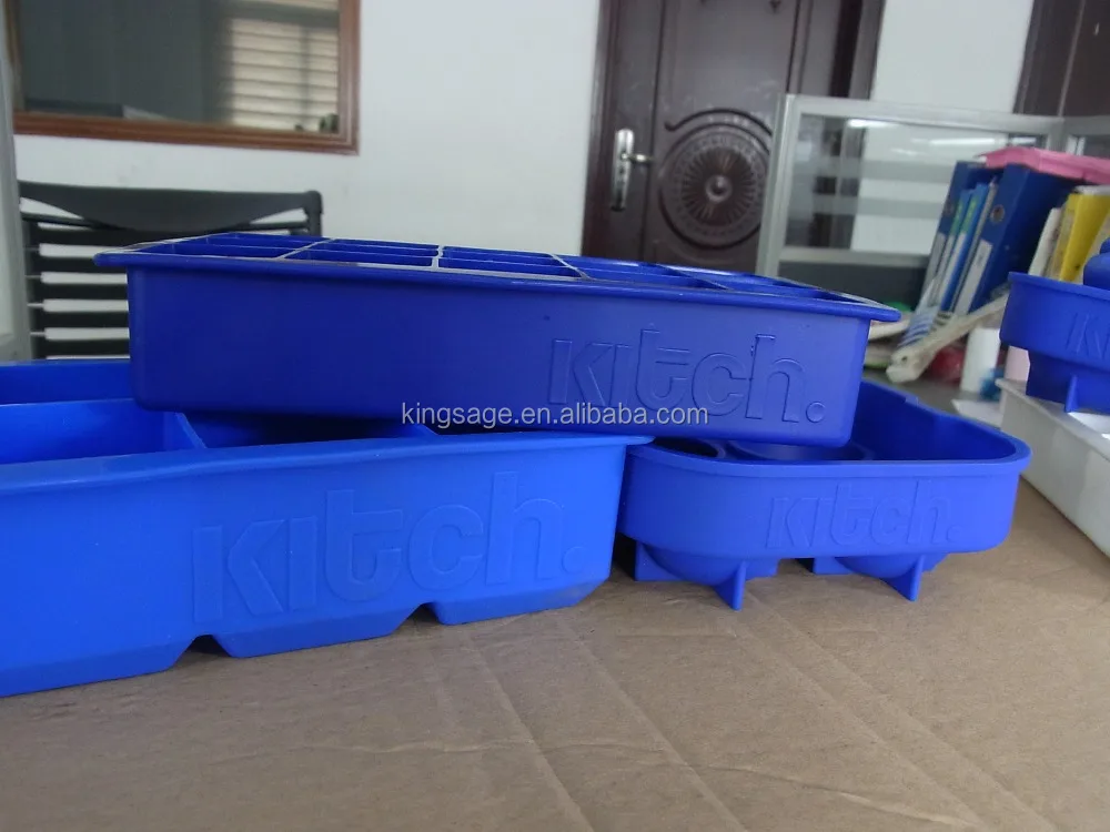 Silicone Sphere Ice Ball Mold With Lid And Large Ice Cube Tray Big Size