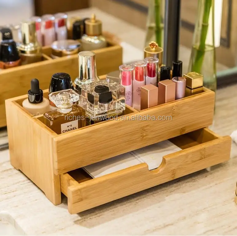 Mini Desk Makeup Organizer With Drawers Mini Desk Makeup Organizer With Drawers