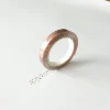 Clear Foil overlay washi tapes for planning and scrapbooking