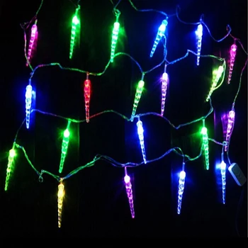 Battery operated icicle fairy lights