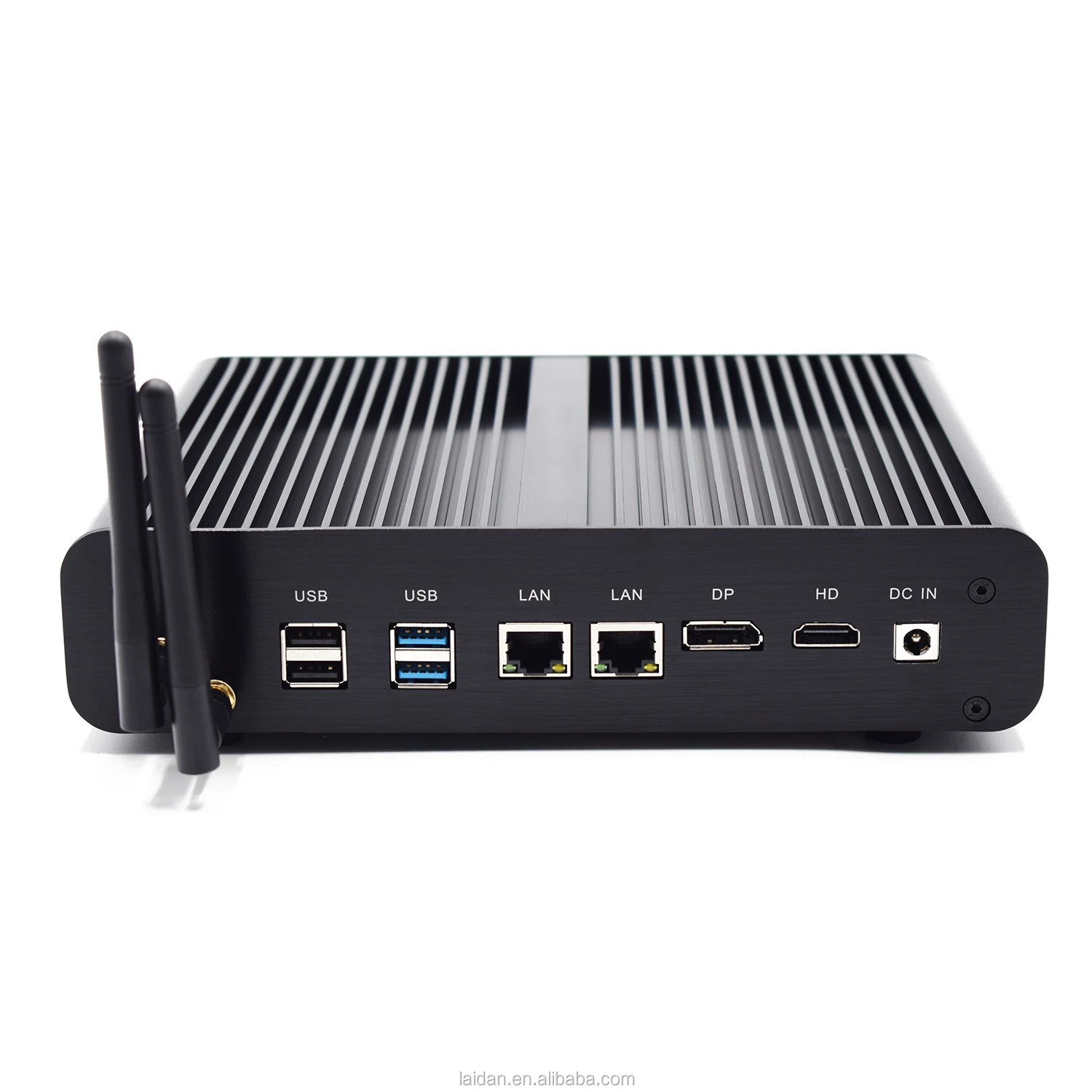 Core I7 7560u 7660u Ddr4 Fanless Mini Pc With Dual Lan Dual Hd Win10