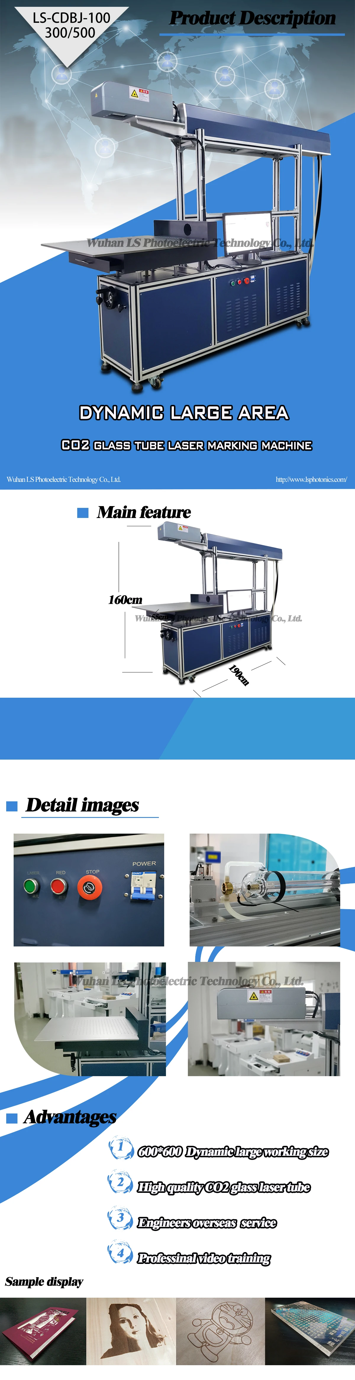 Co2 Laser Type Marking Machine With Manufacture Price for Laser Wood Engraving Machine