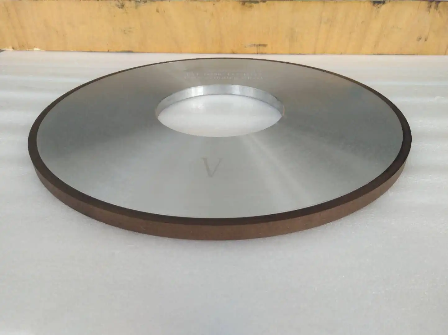 China high precision 1a1 resin bond CBN grinding wheel for HSS tools with OD 200mm