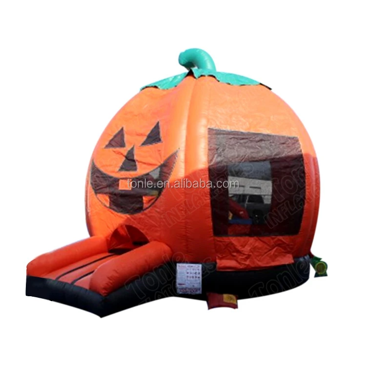 Giant Halloween Inflatable Pumpkin Bouncer Jumper Moonwalk Jumping ...