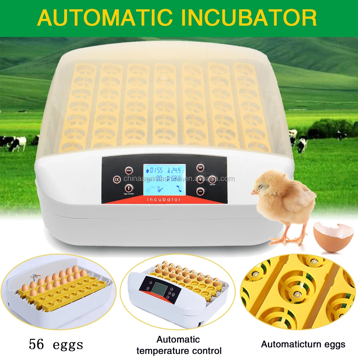 Poultry Farming Automatic Chicken Egg Incubator/egg ...