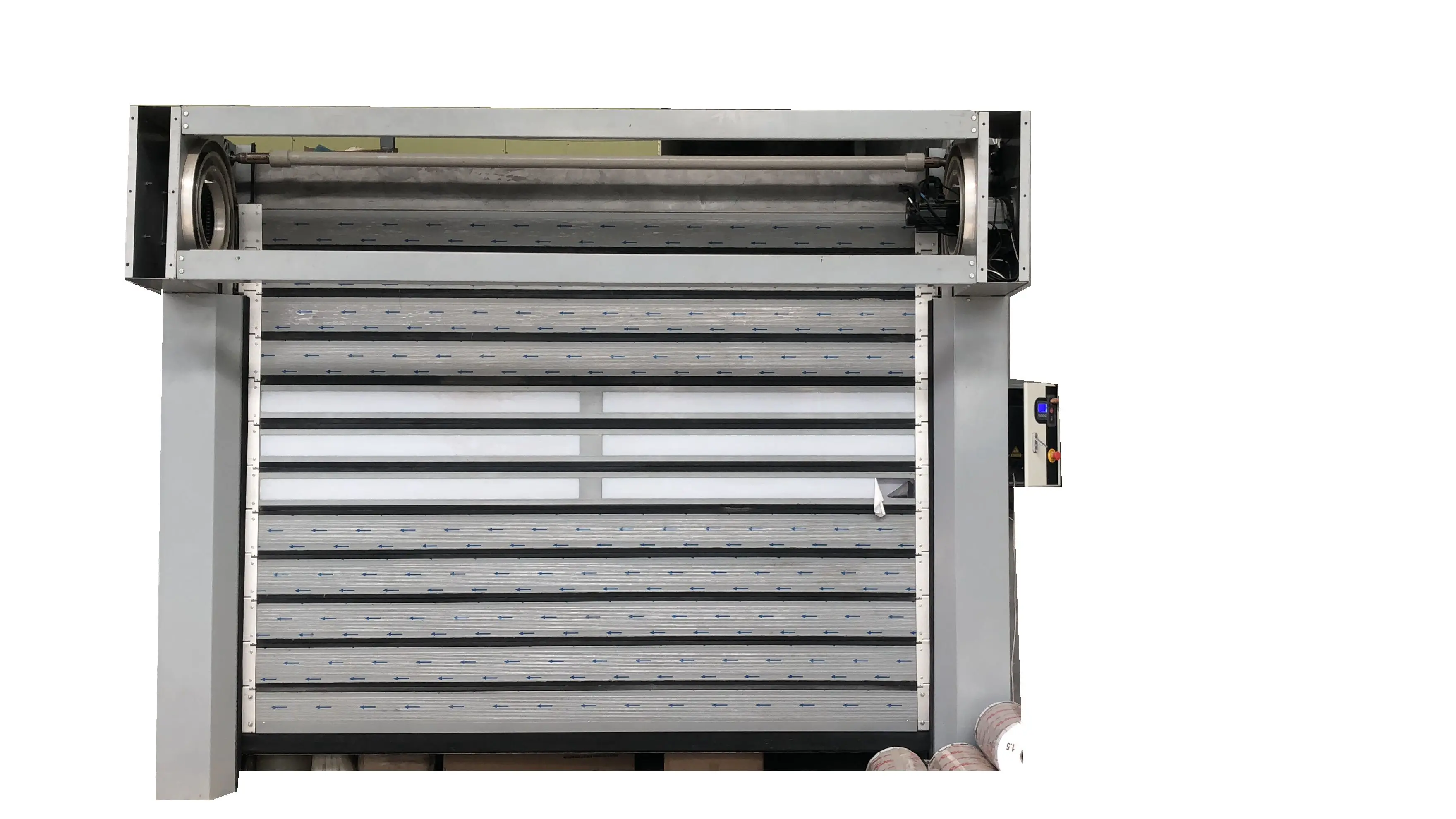 Hard Fast Shutter Door  Aluminium Folding Door Industrial Door