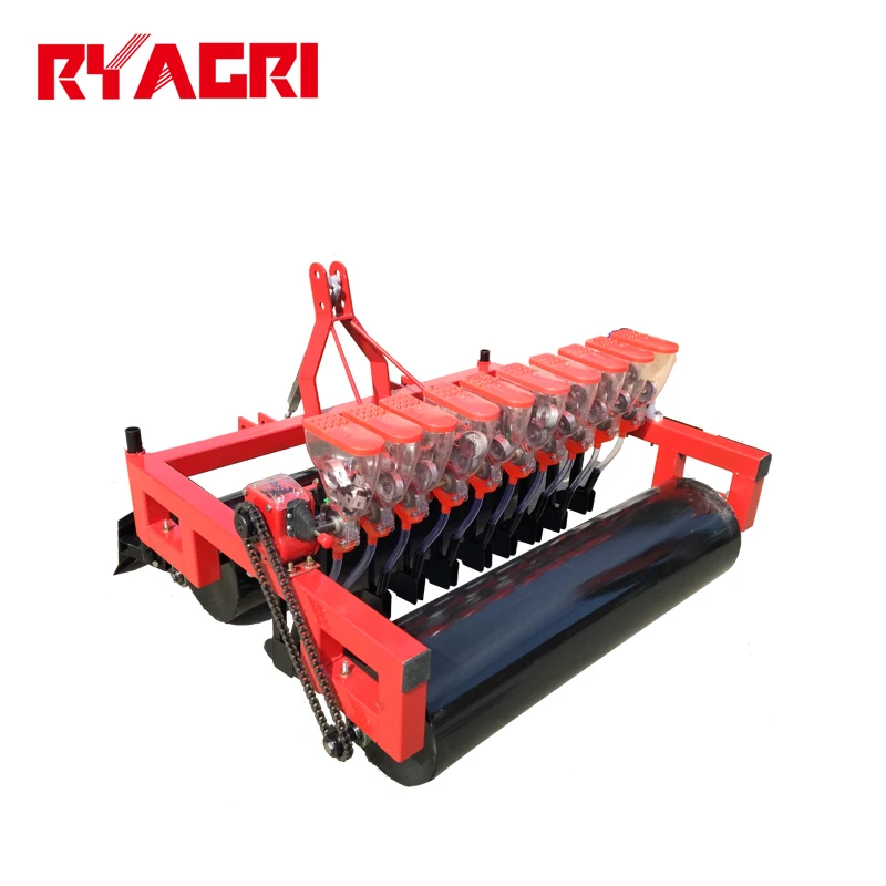 4 Row Garden Seed Drill Mini Manual Precision Vegetable Seeder Planters