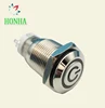 16mm 5 pin stainless steel power symbol lighted with lock ip65 12v 24v led illuminated push button switch