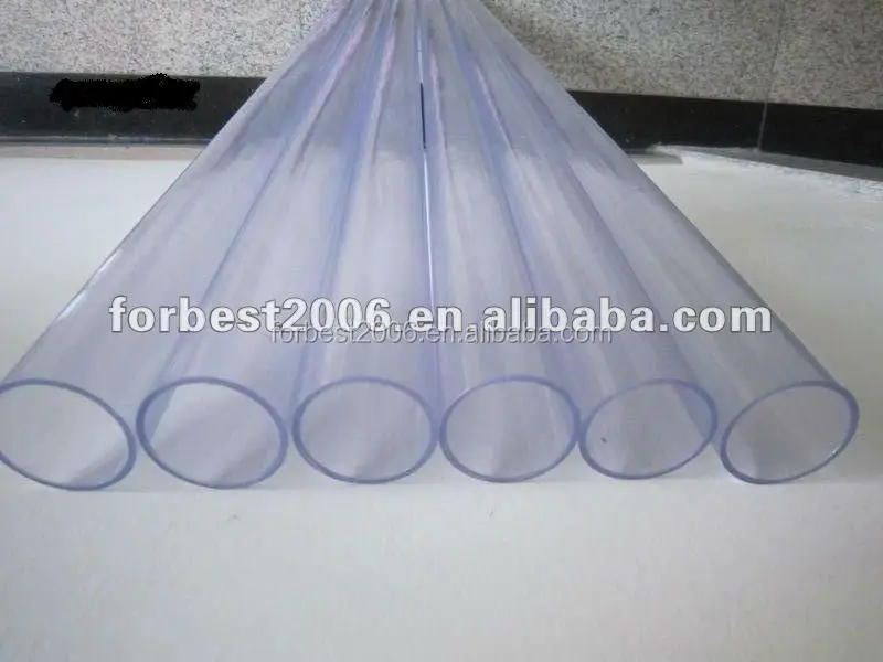 Tuyau Plastique Rigide Transparent