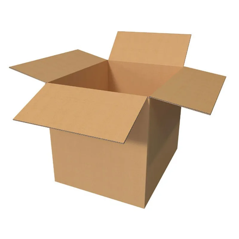 自定义标志印刷棕色运输信箱瓦楞纸箱