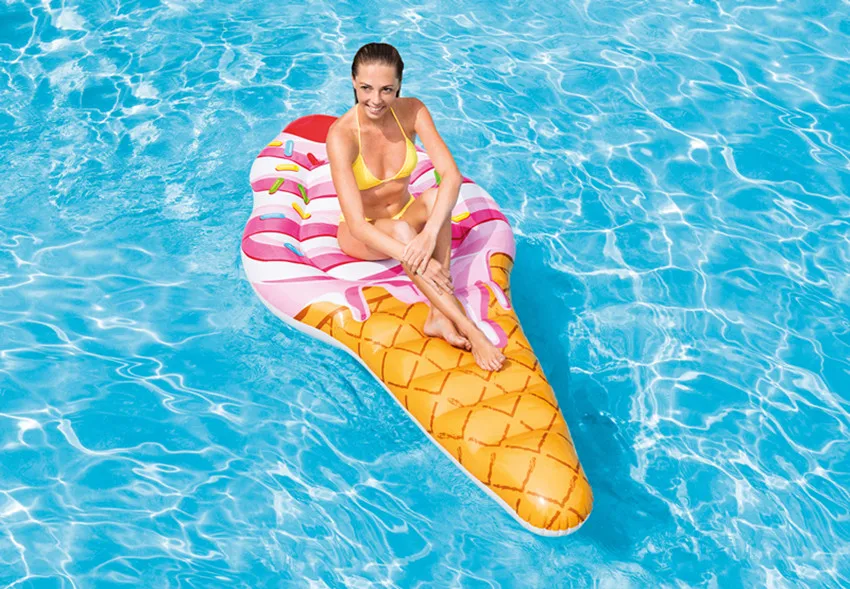 intex pineapple mat