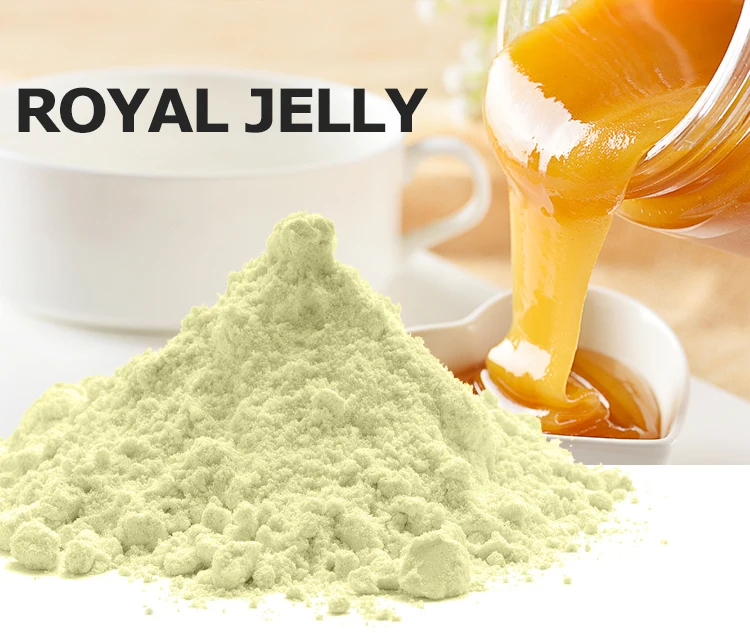 Gmp Manufacture Bulk Lyophilized Royal Jelly Organic Powder 10hda 6
