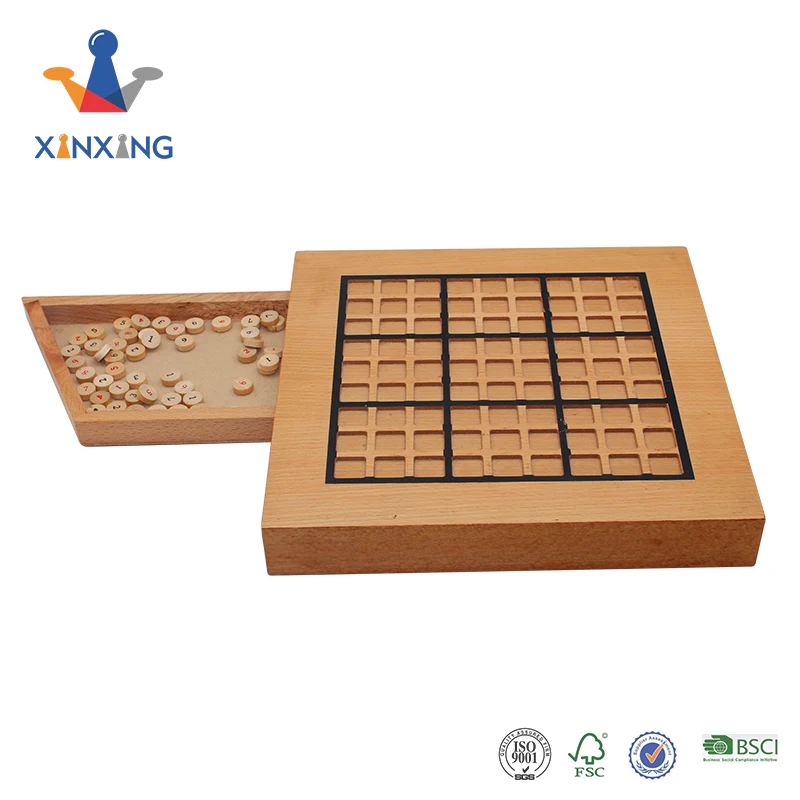 Jogo Sudoku de madeira FSC