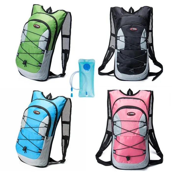 Small Moq Custom 12l Hydration Back Pack Running Cycling Backpack With