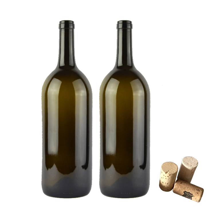 1.5 L Clear And Dark Green Wine Bottles Wholesale Canada Buy Wine