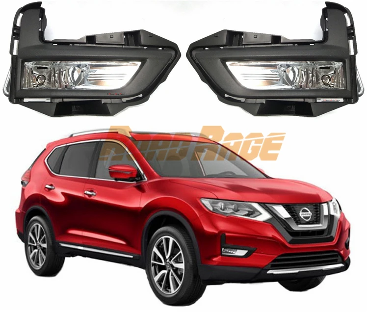 High Quality Waterproof Fog Light Driving Lamp For Nissan Rogue X-trail ...