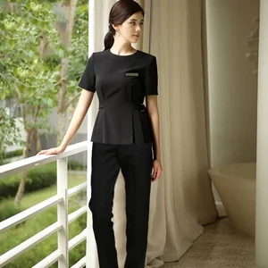 Custom Professional Women Beauty Salon Uniform Custom Professional Women Beauty Salon Uniform
