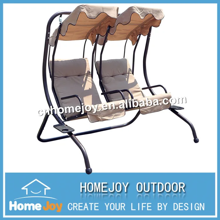 Luxury Outdoor Patio Sofa Bed,Swing Sofa With Canopy - Buy Swing Sofa