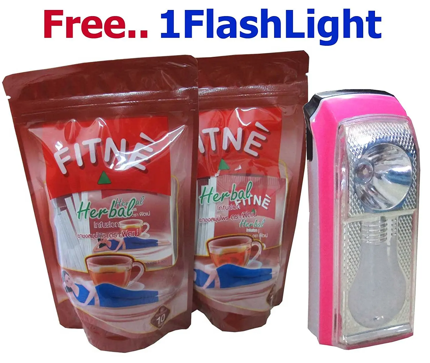 2x40 Sachets New Fitne New Herbal Diet TEA - Weight Loss Slim Faster From Thailand