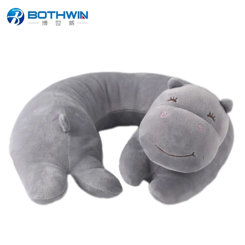 hippo neck pillow