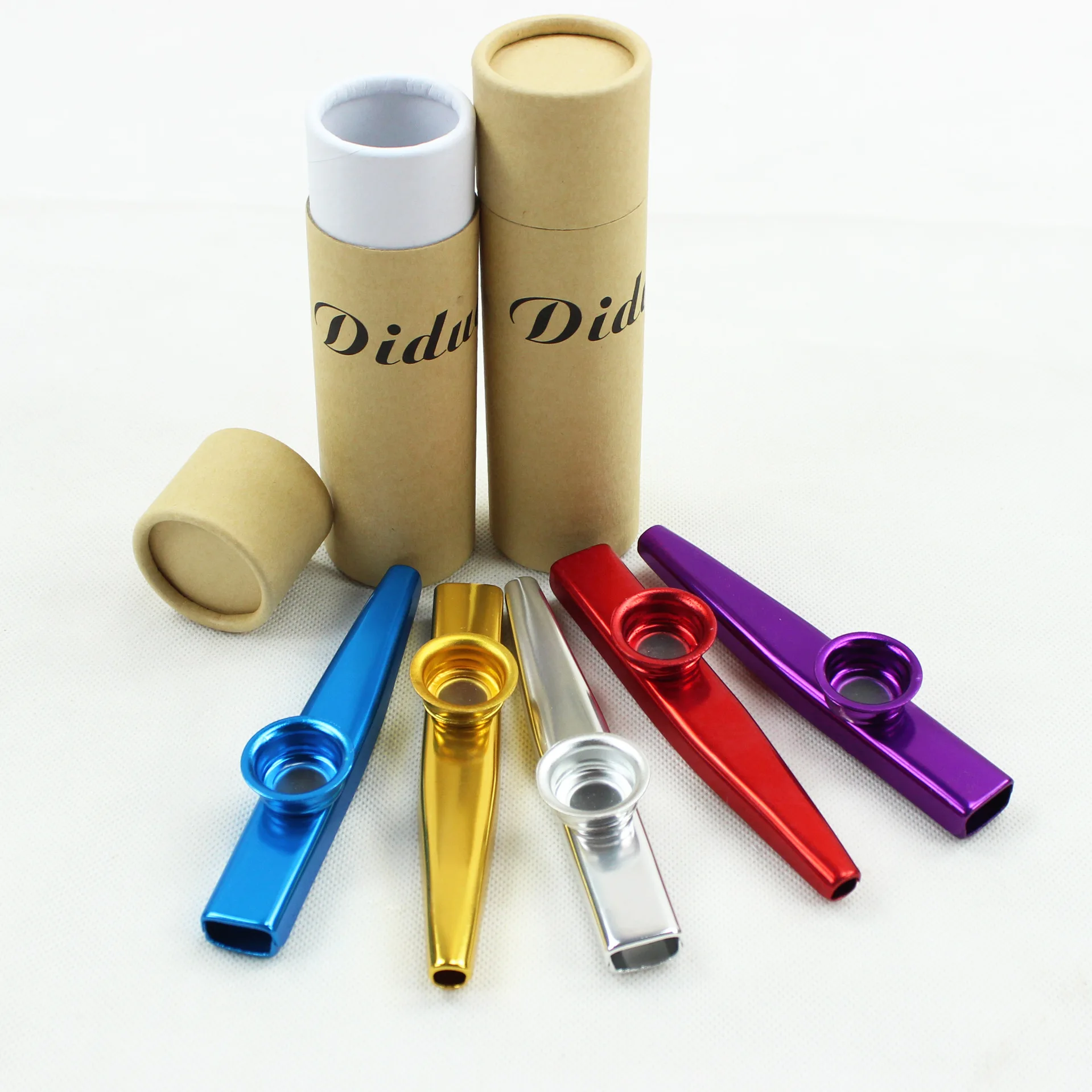 Factory Hot Sale Musical Instrument Promotional Gift Metal Kazoo Accept