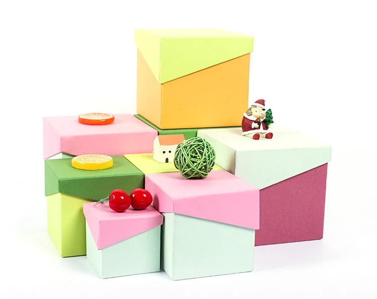 2017 hot sale lovely wedding candy packing paper candy box