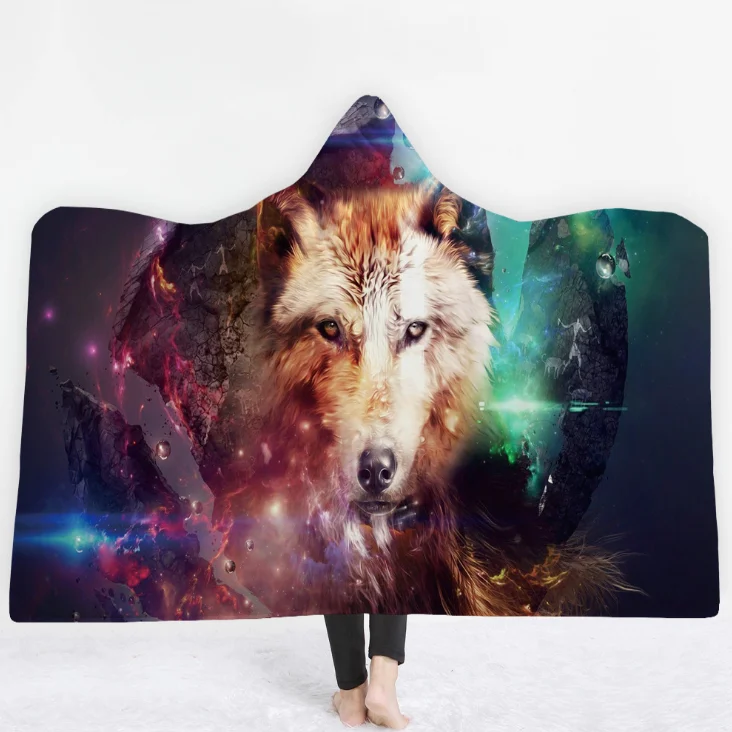 3D wolf blanket (8)