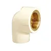 ERA CTS C-PVC/CPVC Pipe Fitting Female Thread 90 Degree Elbow With Brass