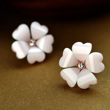 self alibaba sweet europe flower piercing latest larger earrings earring acrylic